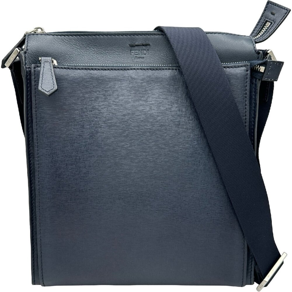 Fendi Shoulder Bag Navy Blue